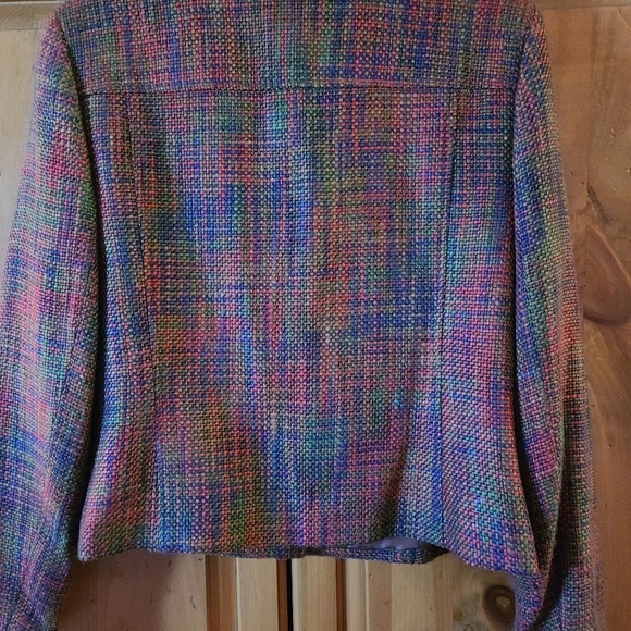 Reitmans Multicolor Plaid Blazer - Picture 4 of 4